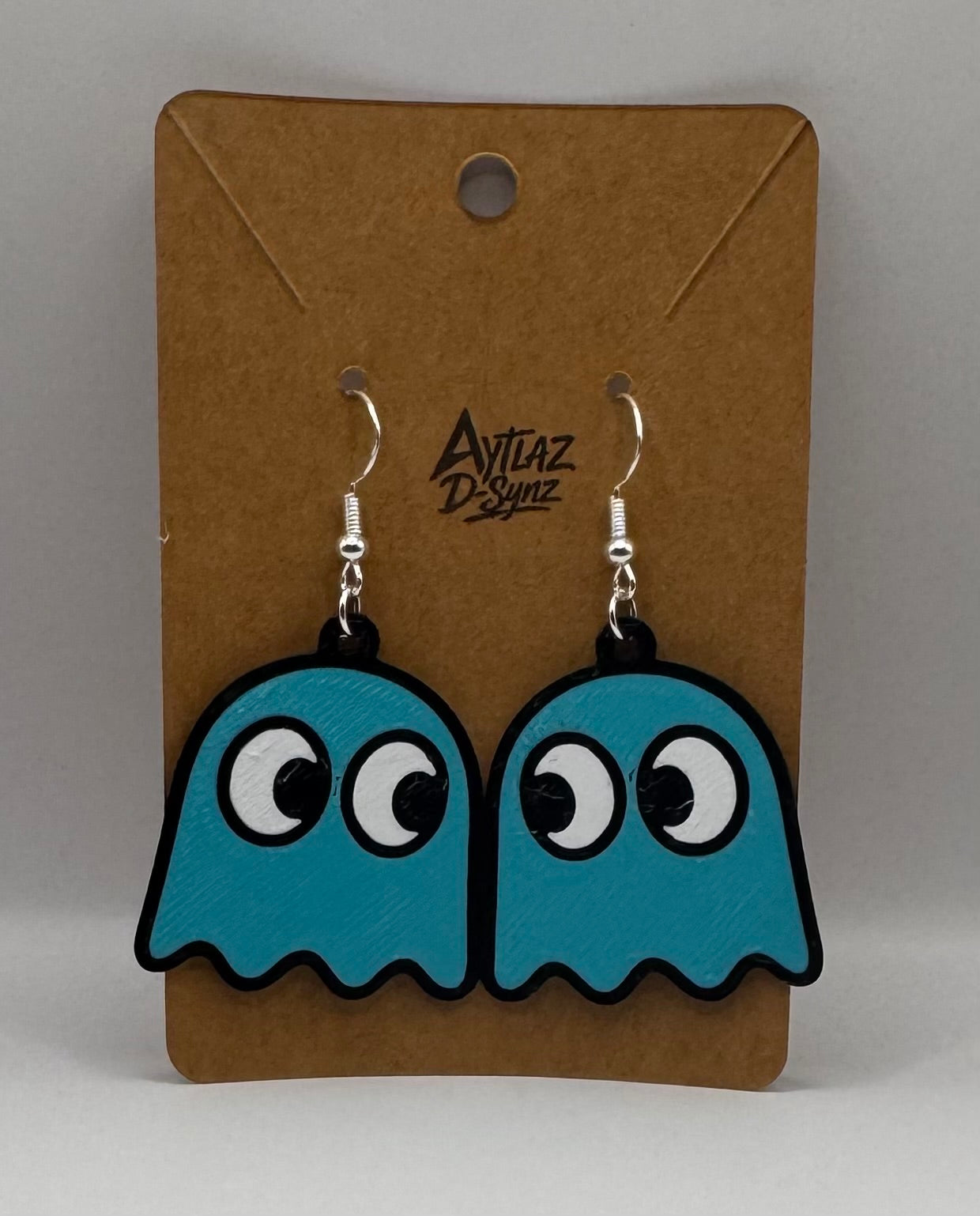 Pac-Man ghost earring