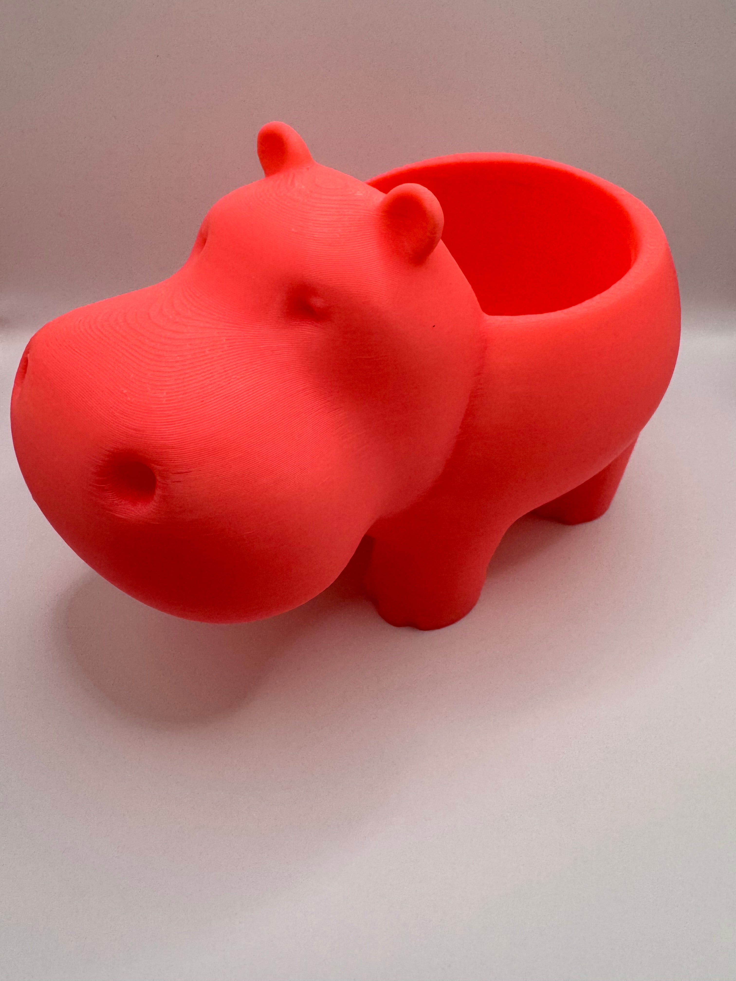 Hippo planter