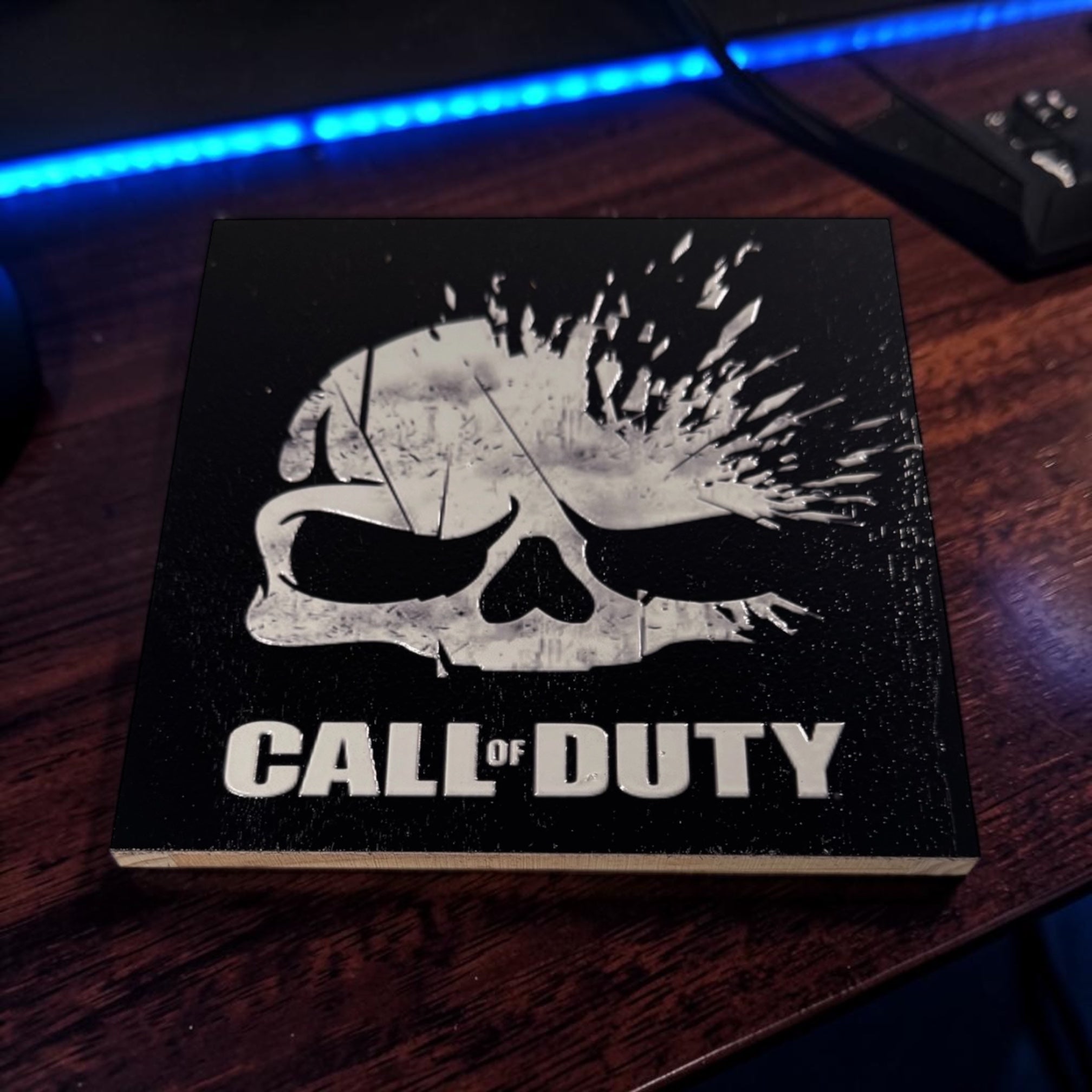 3D inked CoD wall art