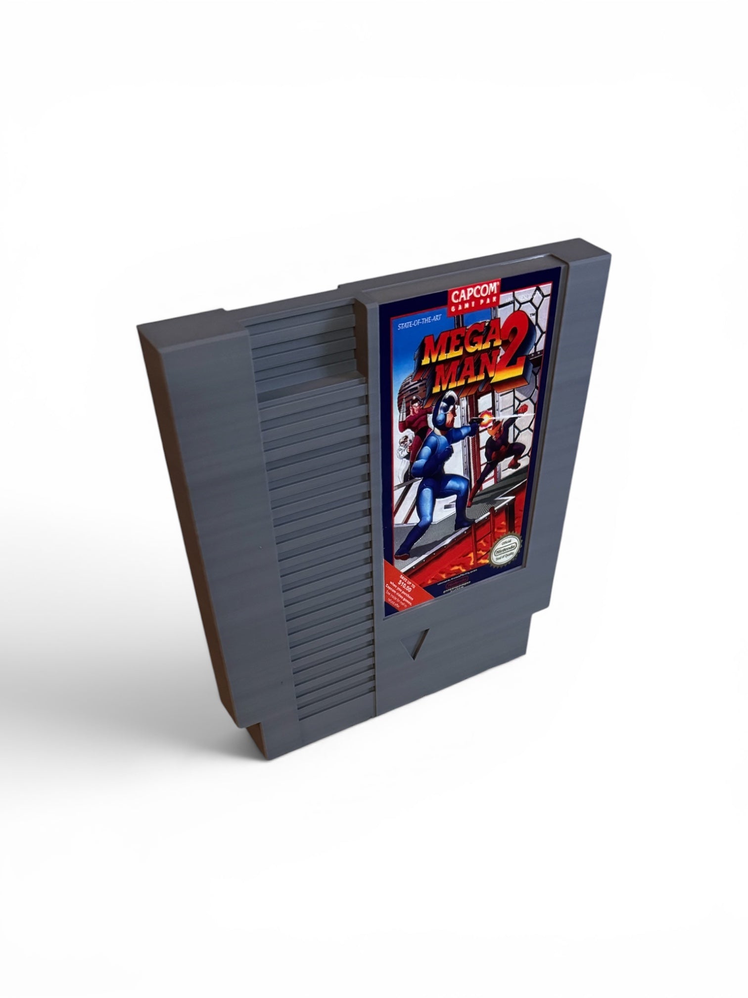 3D printed and inked large NES cartridge