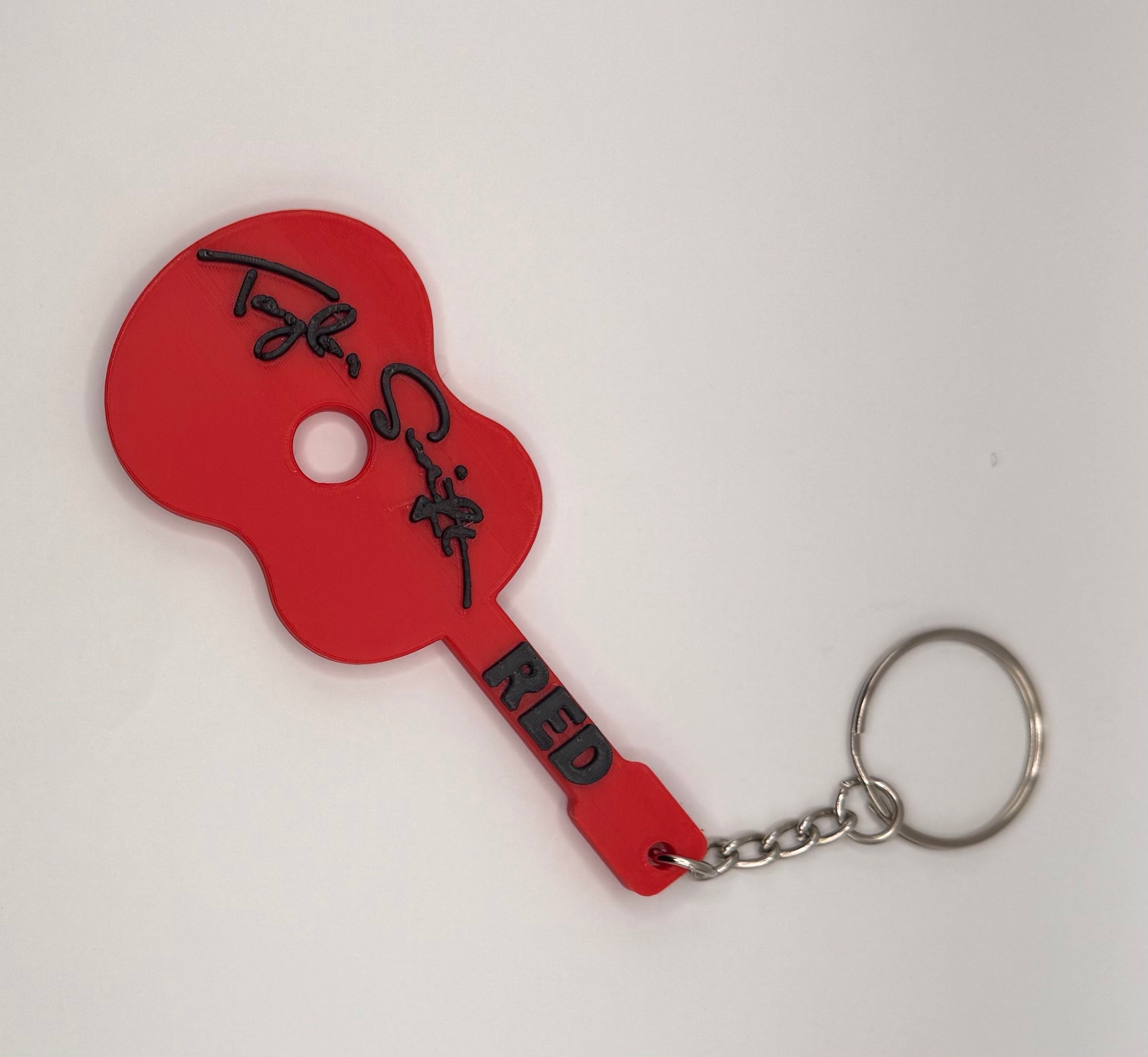 Taylor Swift guitar keychain