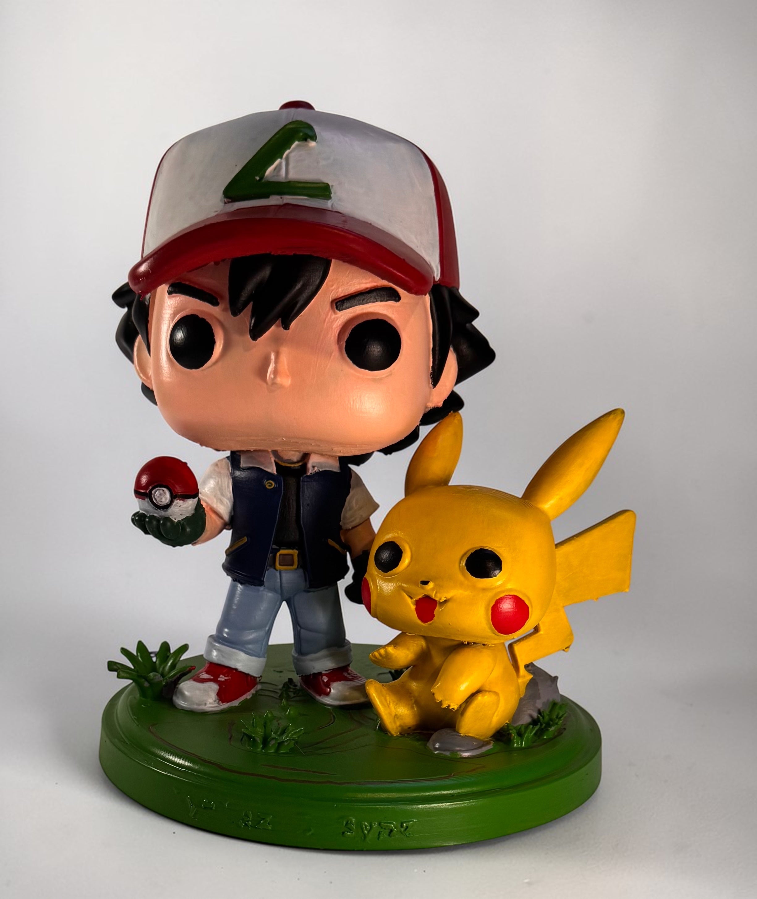 3D printed anime themed figure