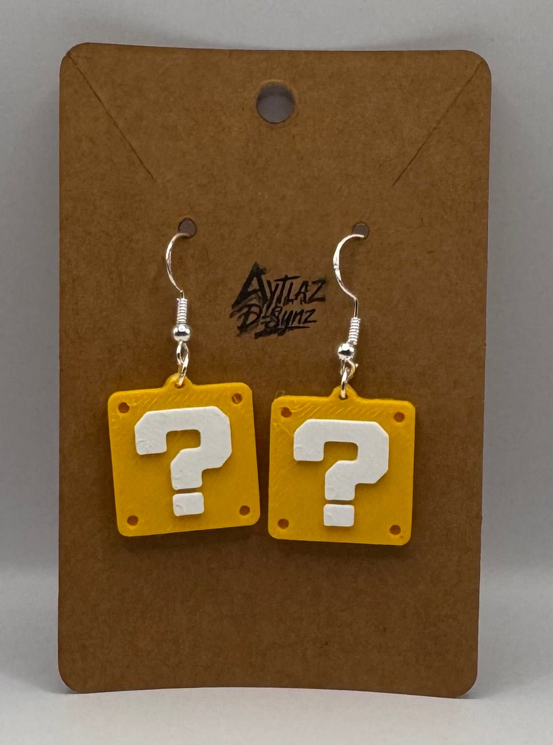 3D printed earrings