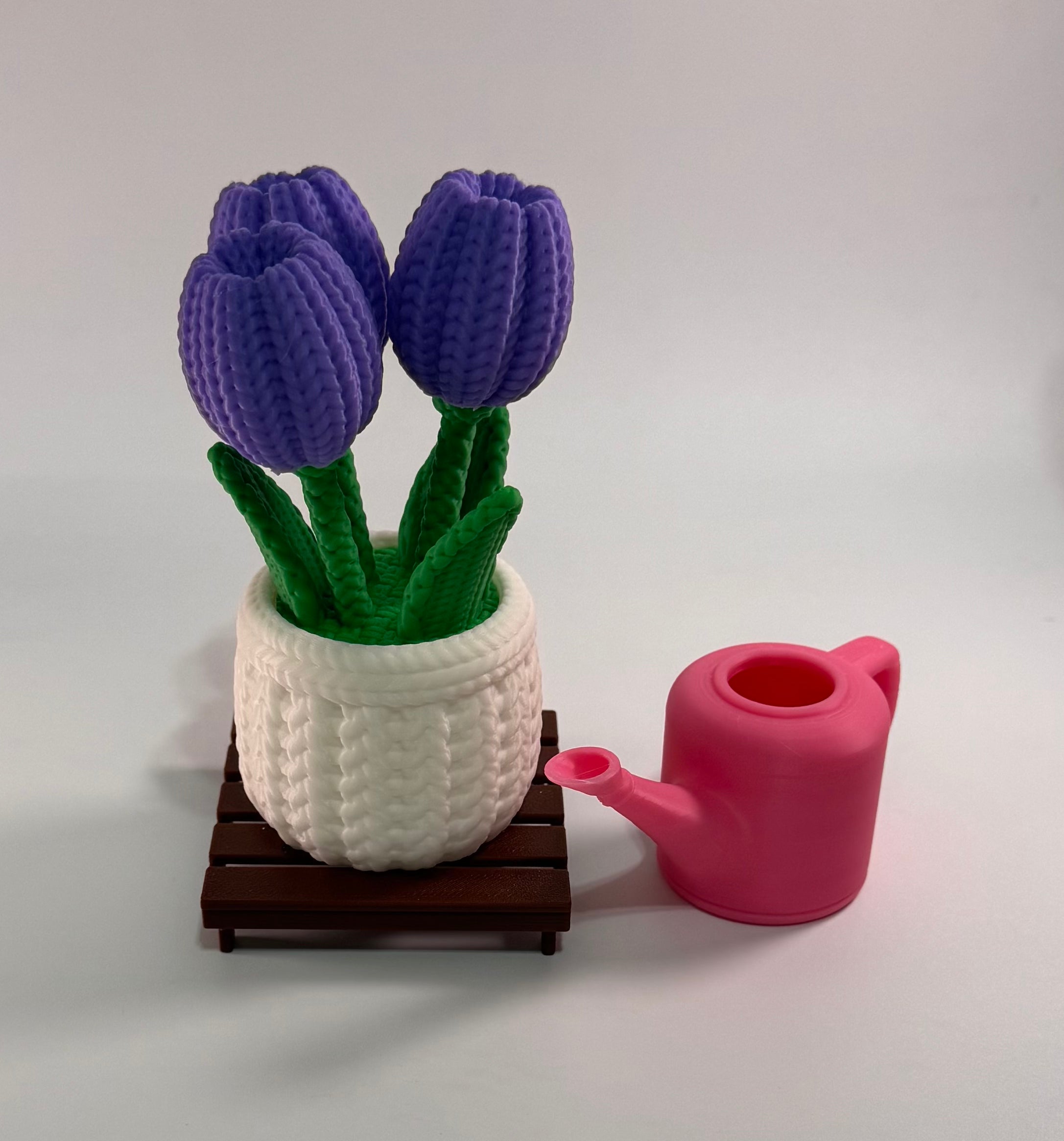 3D printed tulips decoration