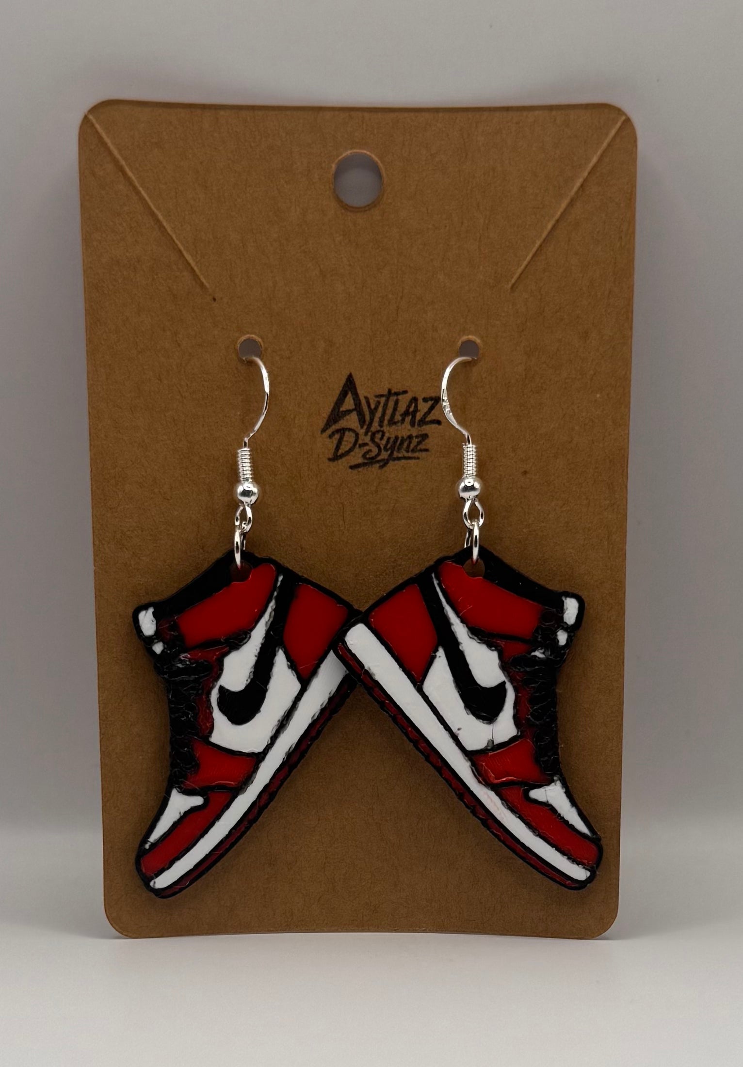 3D printed themed earrings