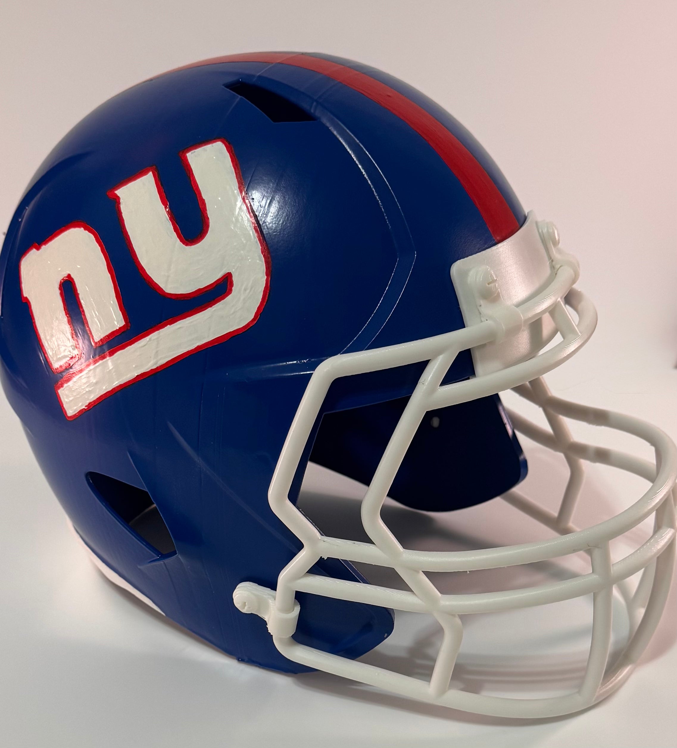 Customizable football helmet replica