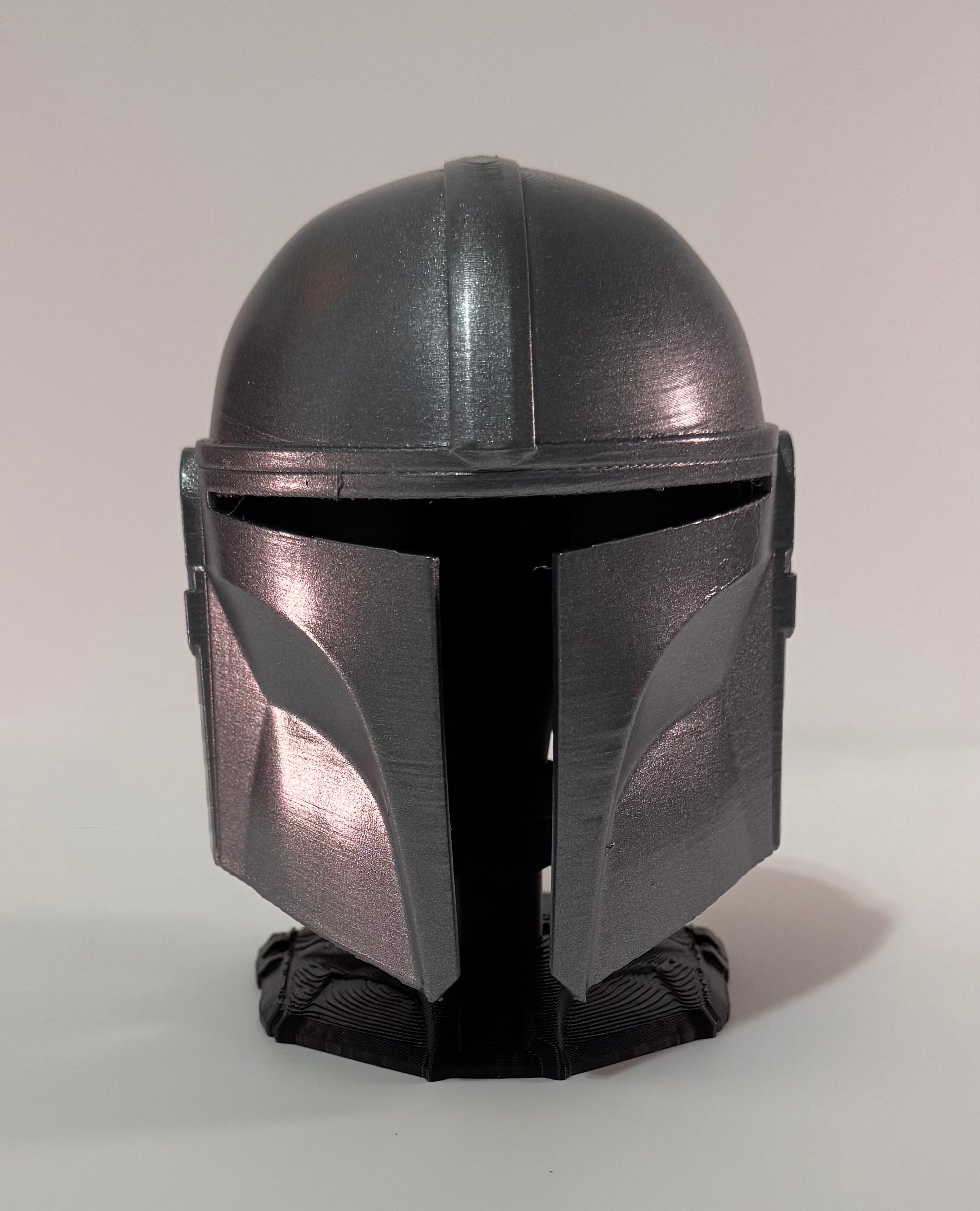 Mini desktop helmet with display stand