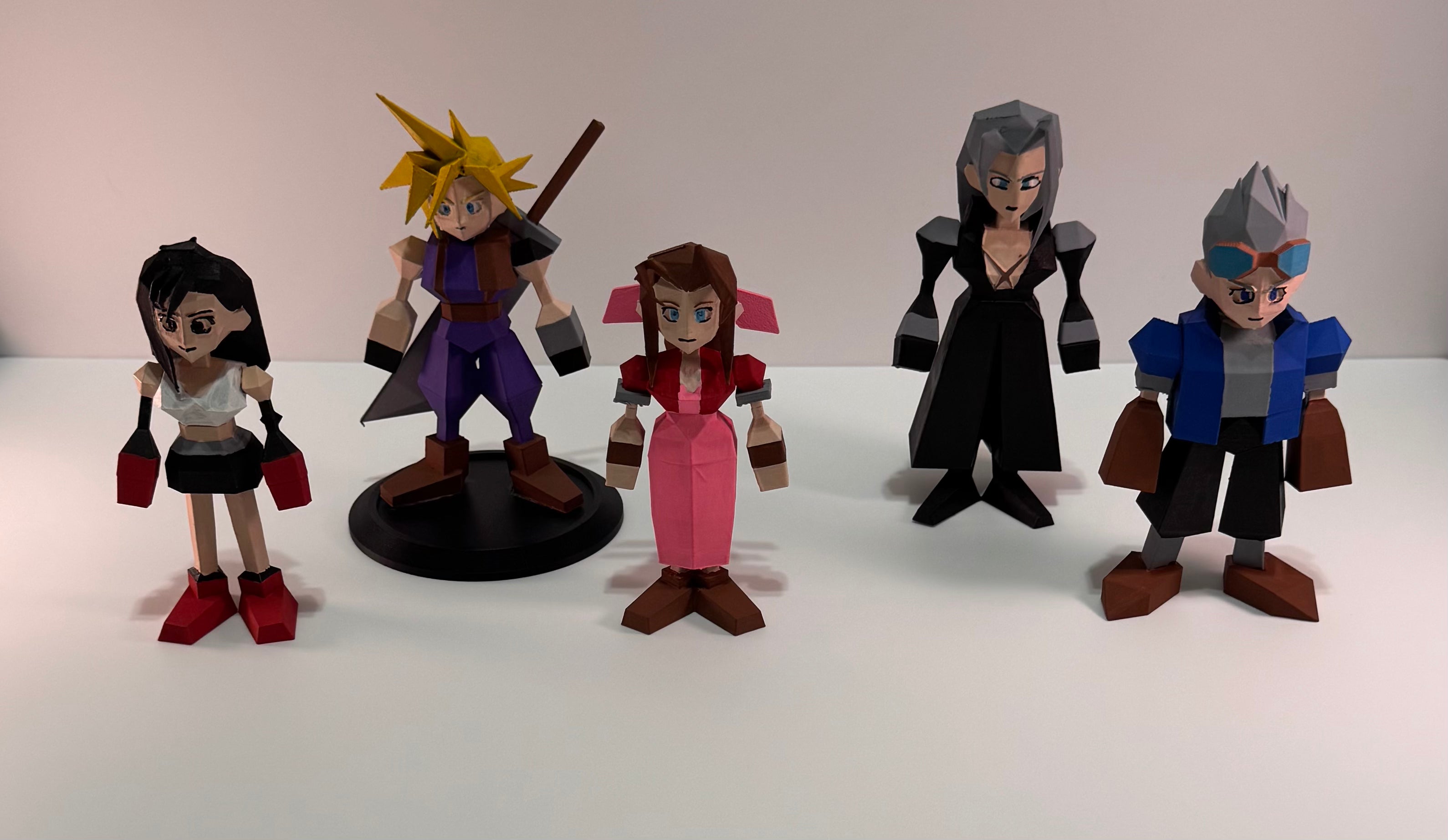 3D printed gaming figures
