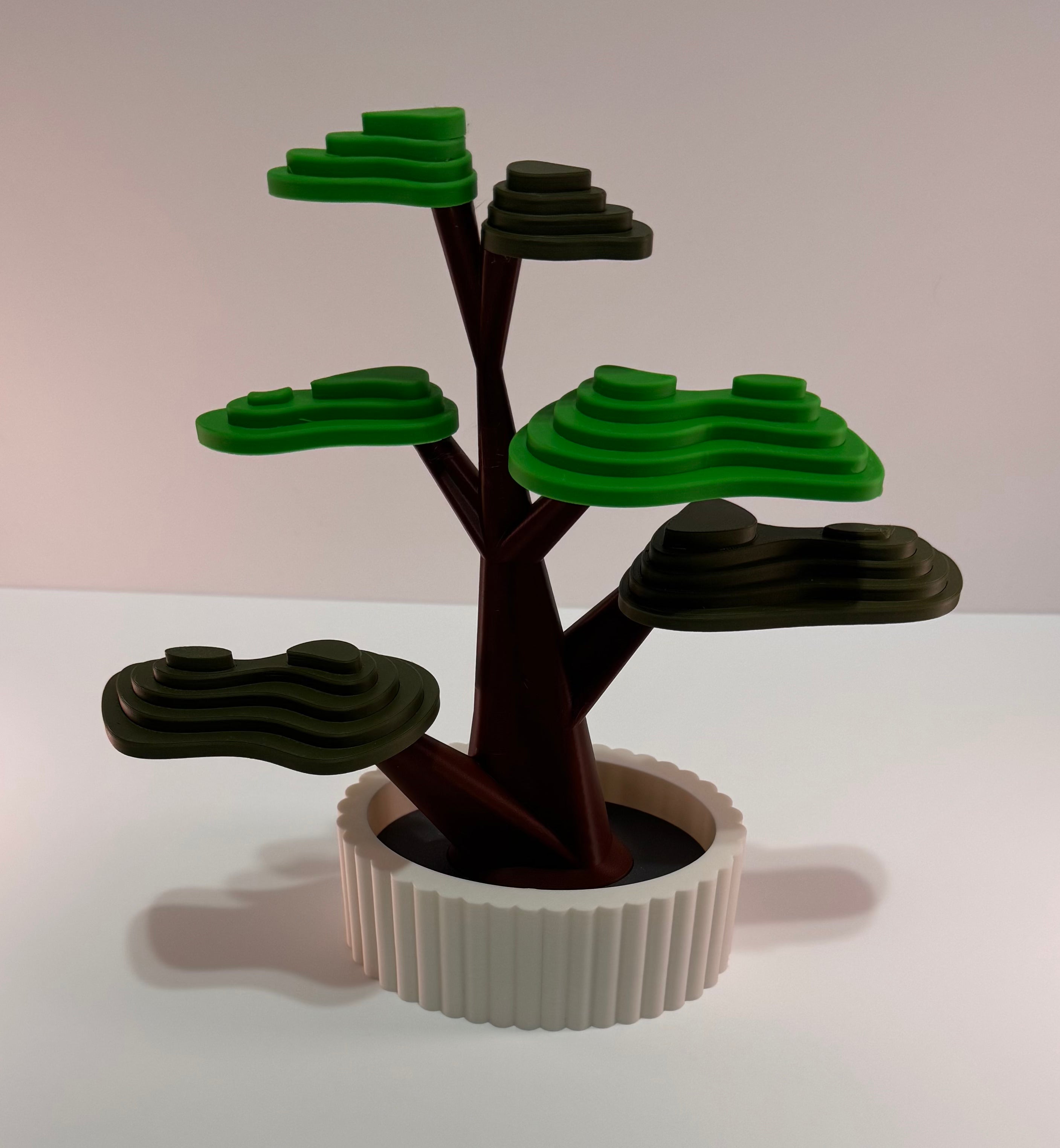 3D printed bonsai plant