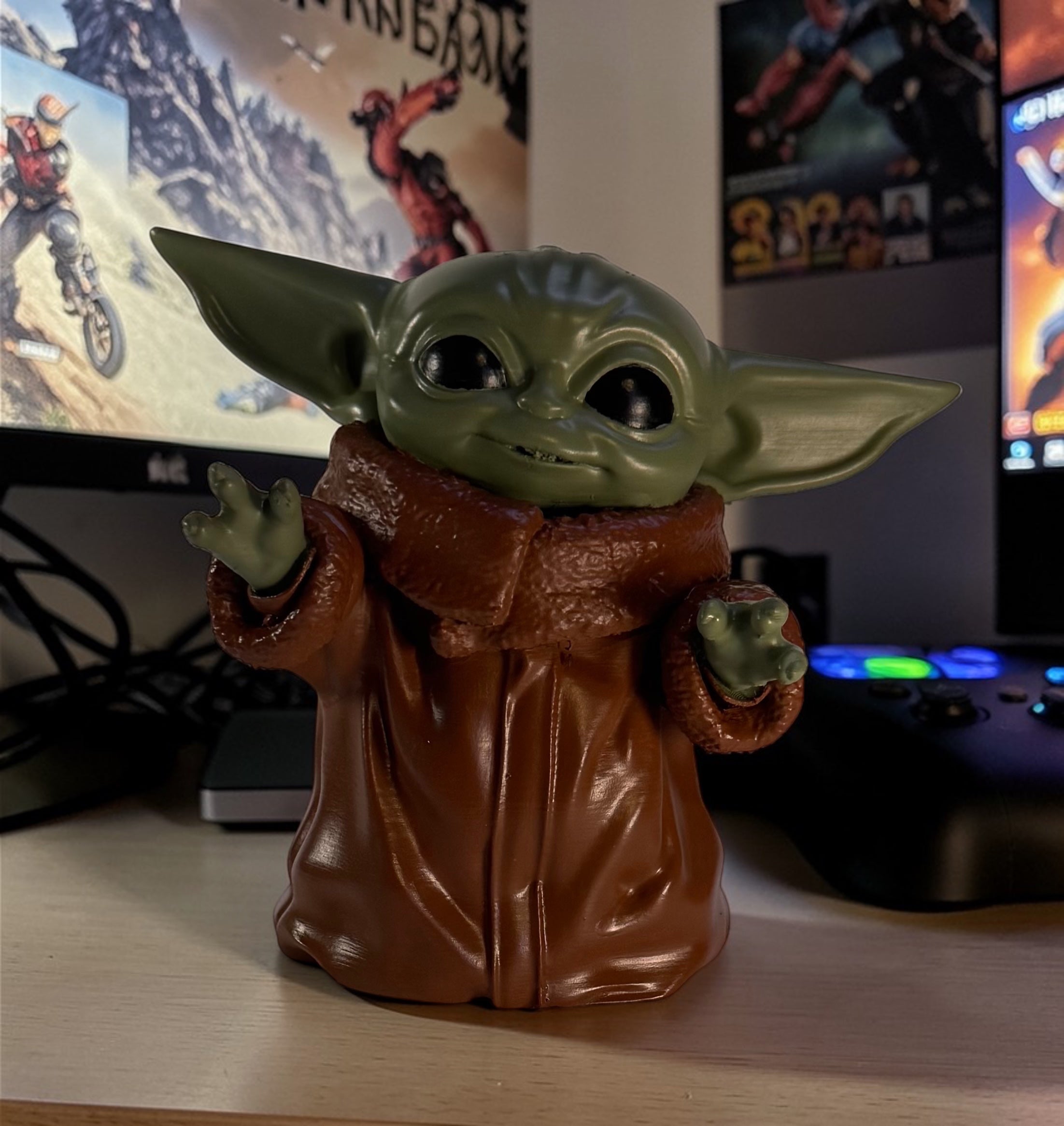 3D printed movie themed figure