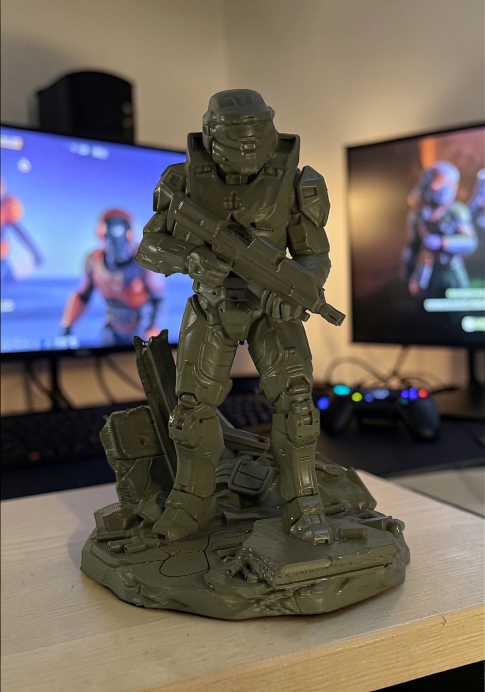 3D printed gaming themed figure