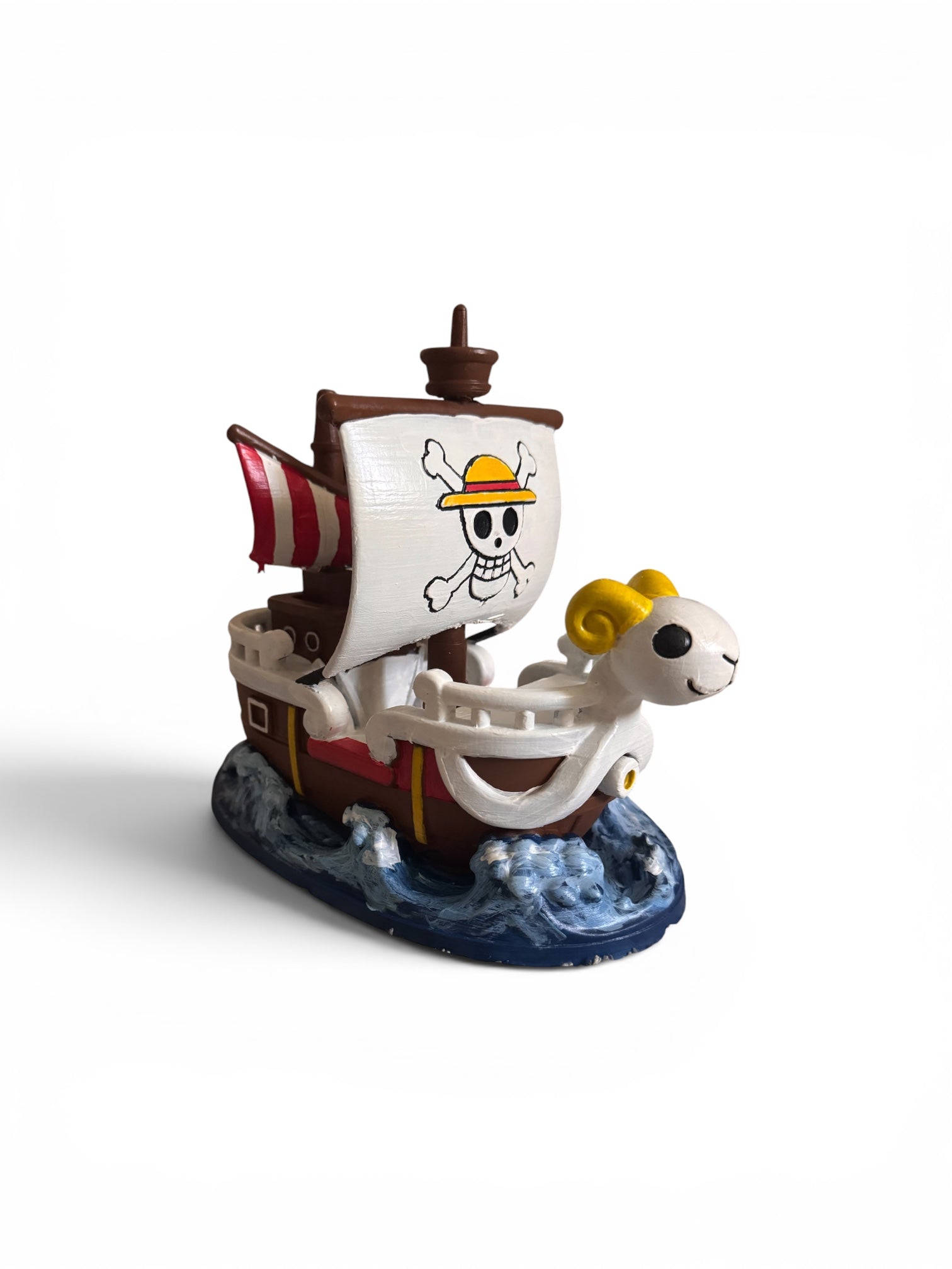 Hand-painted Going Merry figure