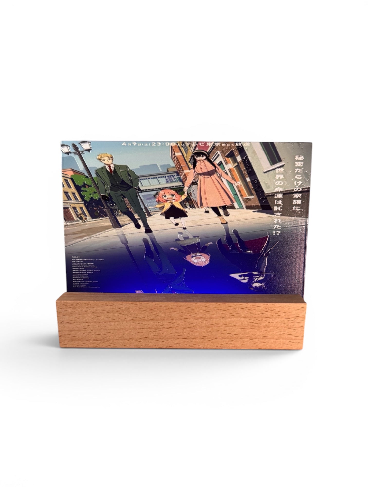 3D inked embossed RGB Desktop decorations